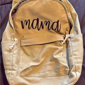Mama Canvas Backpack